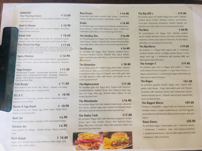 The Flaming Onion BrownsBay