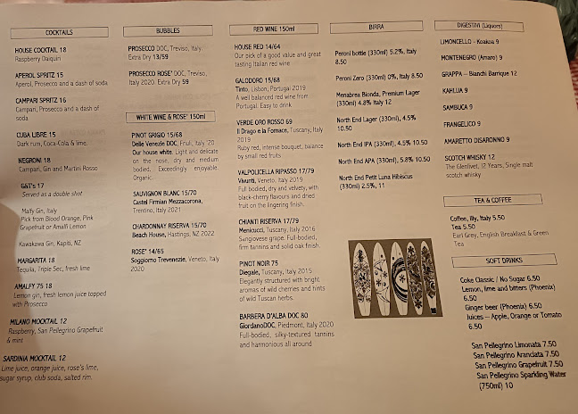 Opinii despre The Surfer's Mistress în Paraparaumu - Hospitality and gastronomy