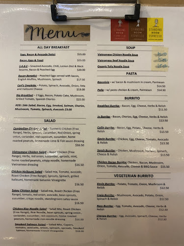 Standing Room Espresso Symonds Street