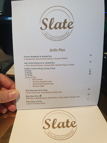 Opinii despre Slate - Billiards & Gastropub în Auckland - Hospitality and gastronomy