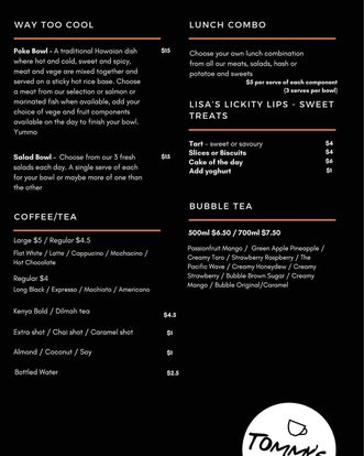 Tommy's Tucker Truck - Wallacetown