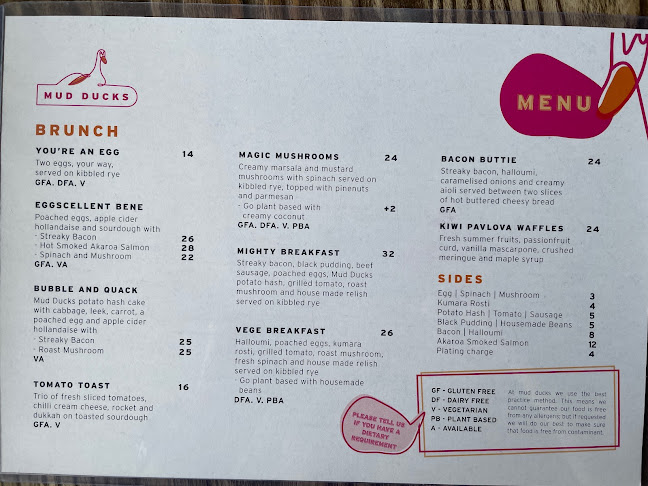 Mud Ducks - Hospitality and gastronomy