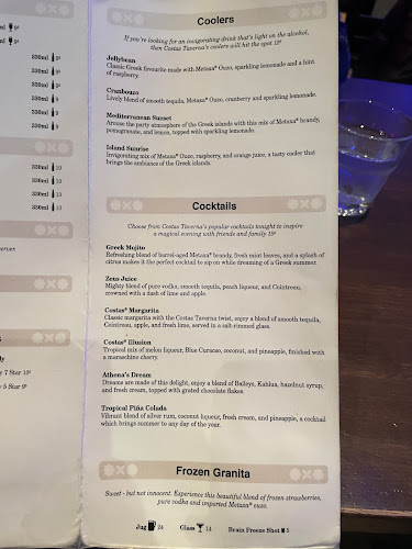 Comentarii opinii despre Costas Taverna Greek Restaurant and Ouzo Bar