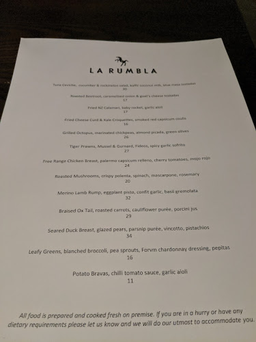 Opinii despre La Rumbla în Arrowtown - Hospitality and gastronomy