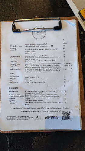 Tapestry Grill & Bar - Hospitality and gastronomy