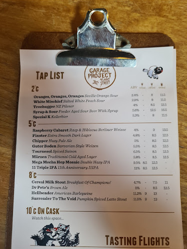 Garage Project Taproom: 91 Aro - Hospitality and gastronomy