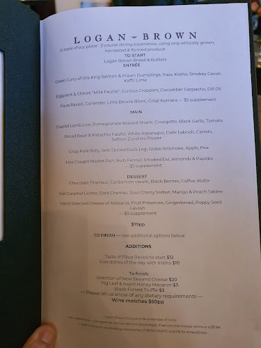 Logan Brown Restaurant and Bar - Wellington