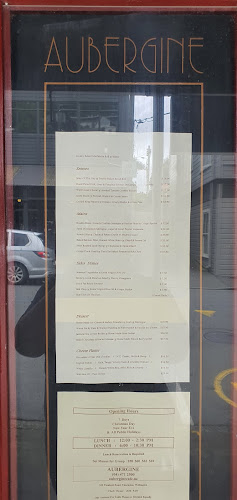 Opinii despre Aubergine în Wellington - Hospitality and gastronomy