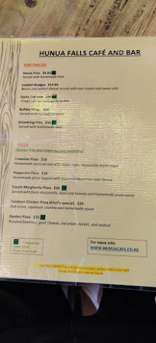 Reviews of Hunua Falls Cafe and Bar in Hunua - Hospitality and gastronomy