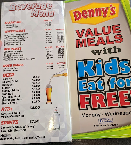 Denny's Manukau Restaurant Open Times
