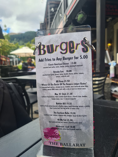 Reviews of The Ballarat in Queenstown - Hospitality and gastronomy