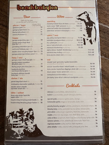 Beach Babylon Open Times