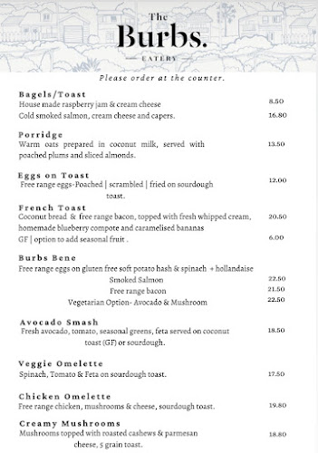 The Burbs Eatery - Hospitality and gastronomy