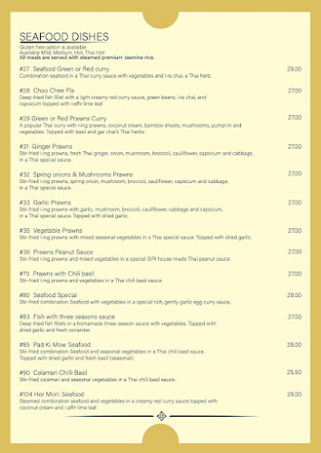 Siri Thai Restaurant - Rangiora