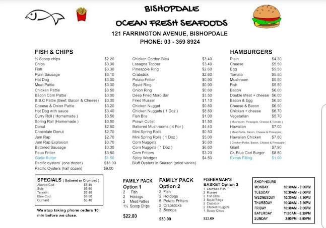 Ocean Fresh Seafoods - Hospitality and gastronomy