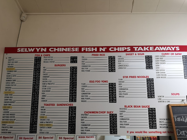 Selwyn Chinese Fish n Chips and Takeaway - Hospitality and gastronomy