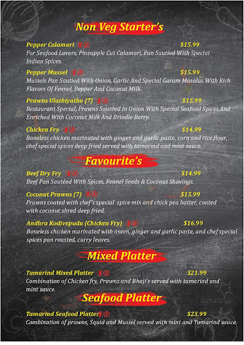 The Tamarind Indian Restaurant