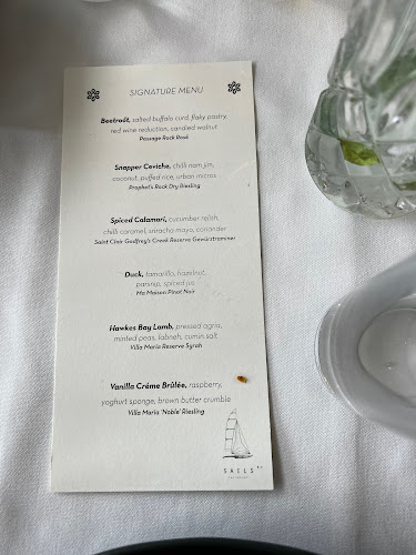 Sails Restaurant - Hospitality and gastronomy