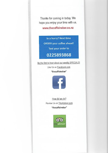 Opinii despre The Caffeine Bar în Tauranga - Hospitality and gastronomy