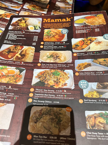 Comentarii opinii despre Mamak Malaysian Restaurant