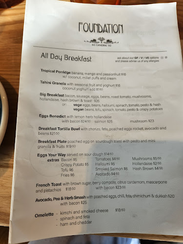 Foundation Cafe - Christchurch