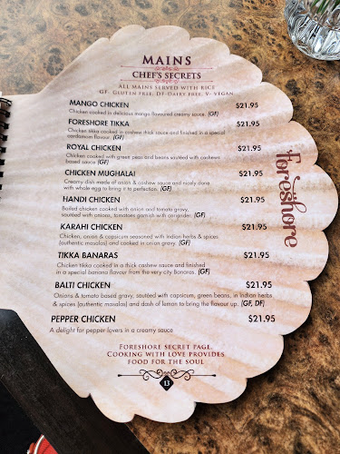 Opinii despre Bayleaf and Beyond Indian Restaurant (formerly Foreshore Ti Rakau) în Auckland - Hospitality and gastronomy