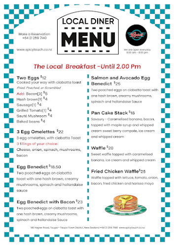 Reviews of The Local Diner (Stag Park) in Taupō - Hospitality and gastronomy