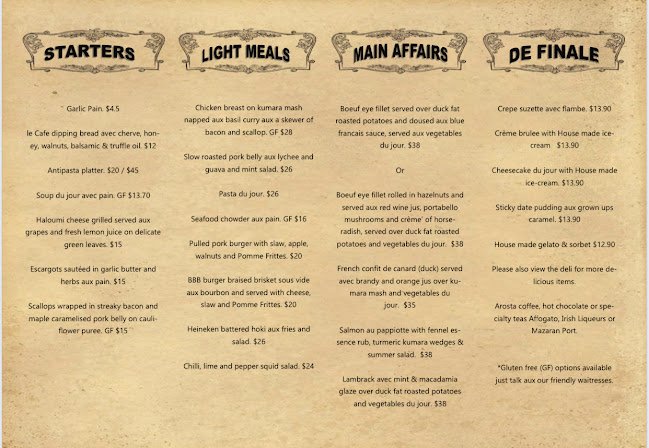 Opinii despre Le Cafe Telephonique în Taihape - Hospitality and gastronomy