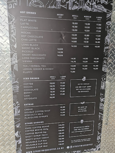 Reviews of Streetwise Coffee Rangitikei Street in Palmerston North - Hospitality and gastronomy