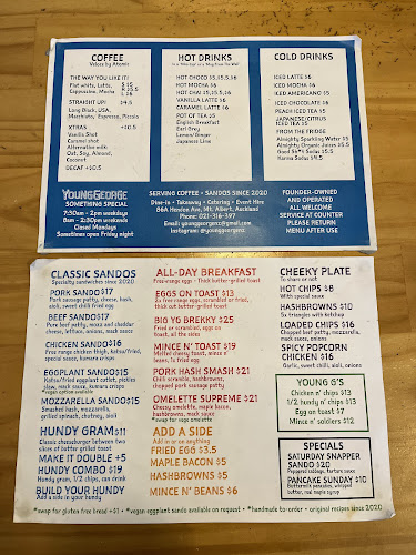 Reviews of Young George in Mt. Albert - Hospitality and gastronomy