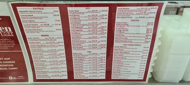 Butter Chicken Box, Wellsford - Hospitality and gastronomy