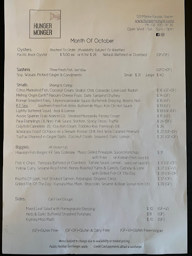 Hunger Monger Seafood