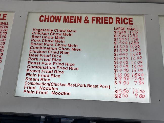 Moon's Chinese Restaurant & Takeaways Open Times