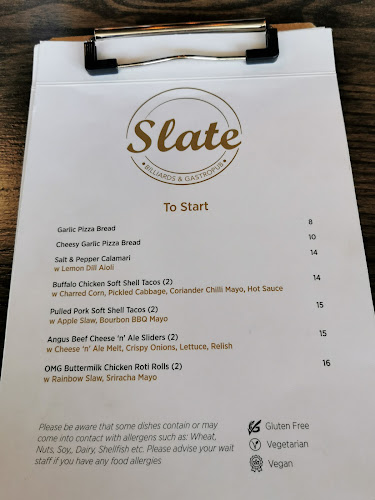 Slate - Billiards & Gastropub - Auckland