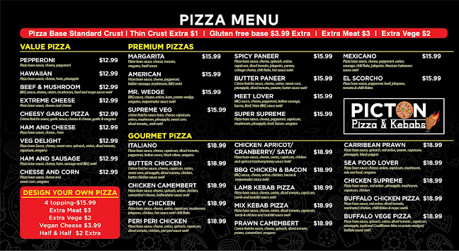 Picton Pizza And Kebabs - Hospitality and gastronomy