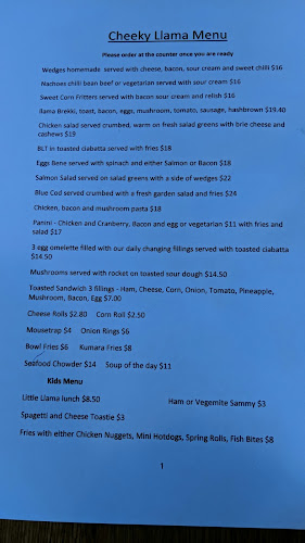 The Cheeky Llama Cafe - Hospitality and gastronomy