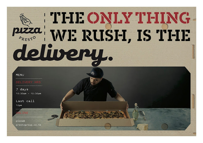 Opinii despre Pizza Presto în Auckland - Hospitality and gastronomy