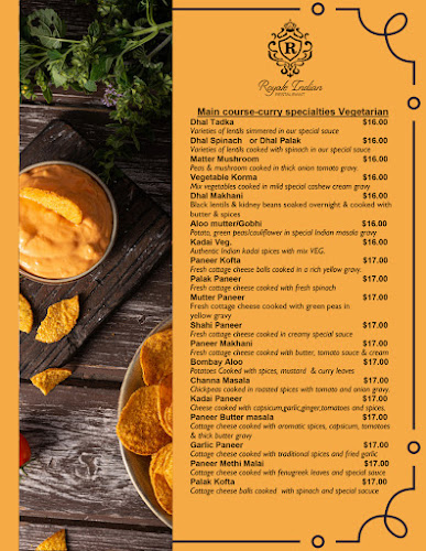 Opinii despre Royale Indian Restaurant - Cameron Road în Hamilton - Hospitality and gastronomy