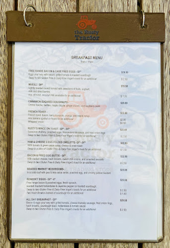 Reviews of The Rusty Tractor Café & Trading Store in Kerikeri - Hospitality and gastronomy