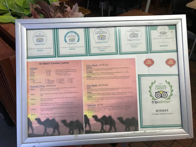 Reviews of Ali Baba's Tunisian Cuisine in Rotorua - Hospitality and gastronomy