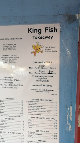 Opinii despre Kingfish Takeaway în New Plymouth - Hospitality and gastronomy
