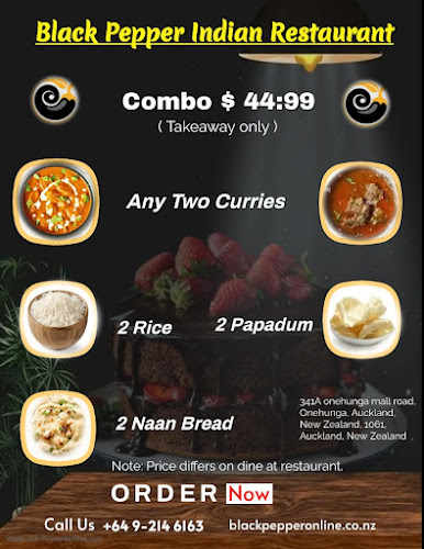 Black Pepper Indian Restaurant - Auckland