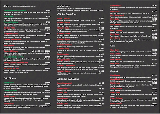 GREEN'S Paihia - INDIAN Cuisine