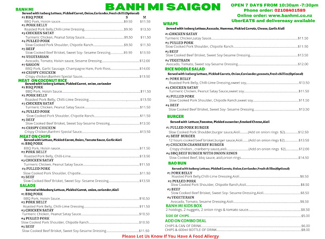 Banh Mi Saigon - Hospitality and gastronomy