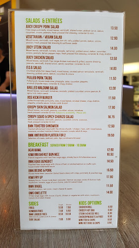 BMK - Bun Mee Kiwi Open Times