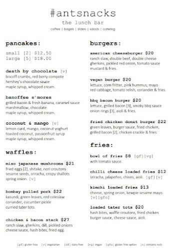 Opinii despre #antsnacks the lunch bar în New Plymouth - Hospitality and gastronomy