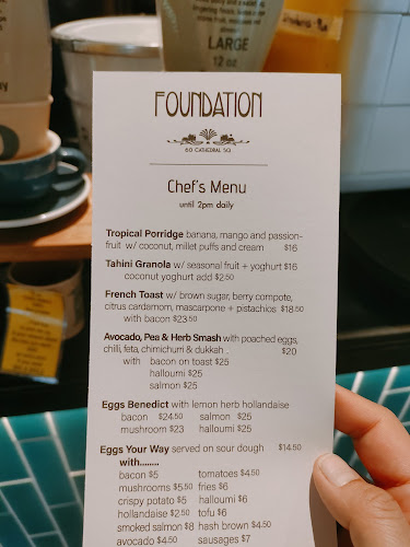 Foundation Cafe - Hospitality and gastronomy
