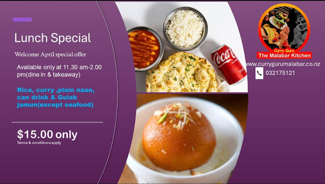 CURRY GURU 356 TAY STREET (old curry guru)" The malabar kitchen"