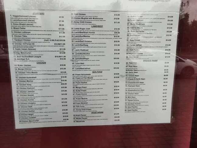 Sartaj Indian Restaurant