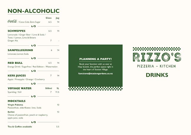 Opinii despre Rizzo's Pizzeria & Kitchen în Lower Hutt - Hospitality and gastronomy